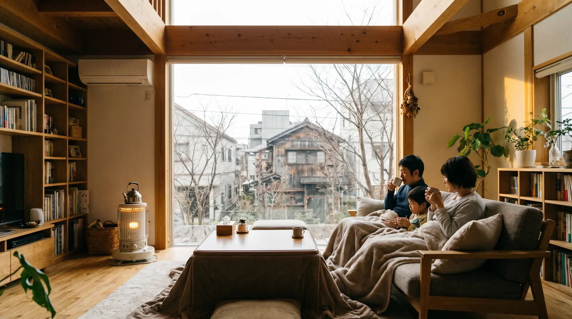 冬の朝、布団から出るのが怖い。